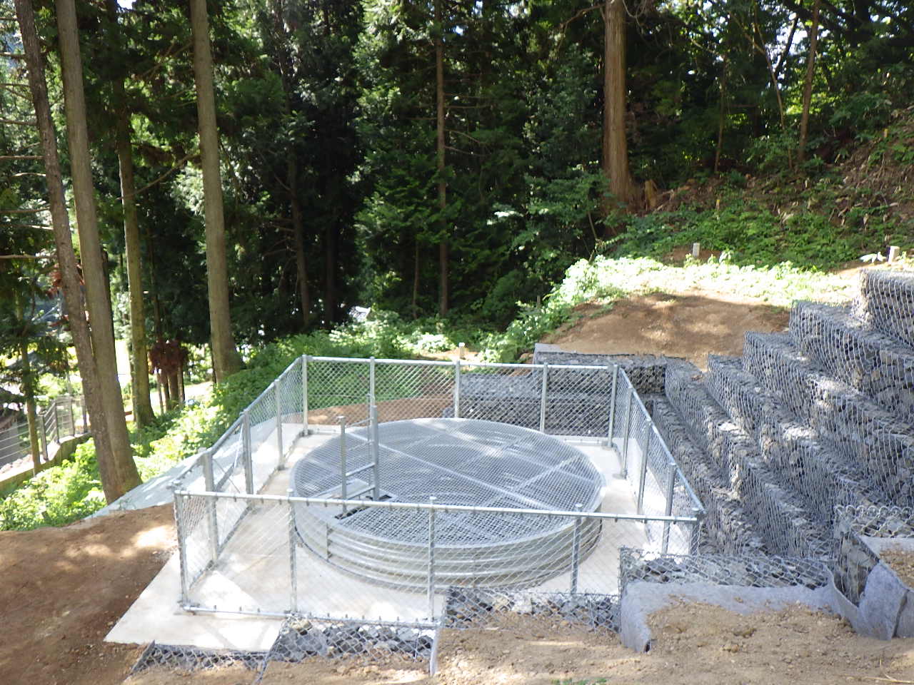 能登　寺西建設　砂防工事